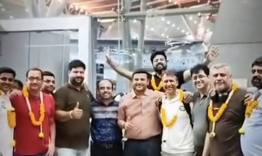 आध्यात्मिक, व्यापारिक एवं नई संभावनाओं की खोज का अनुभव लेकर लौटा चेम्बर का कश्मीर अध्ययन दल, भव्य स्वागत