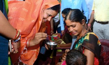 नवविकास की राह पर अग्रसर बस्तर :जगरगुण्डा पहुंचने वाली पहली महिला मंत्री बनी श्रीमती लक्ष्मी राजवाड़े