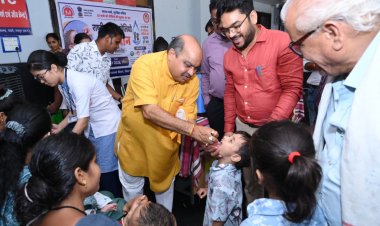 "हर बच्चे तक पहुंचे पोलियो की दो बूंद"— विधायक पुरन्दर मिश्रा ने किया जनभागीदारी का आह्वान