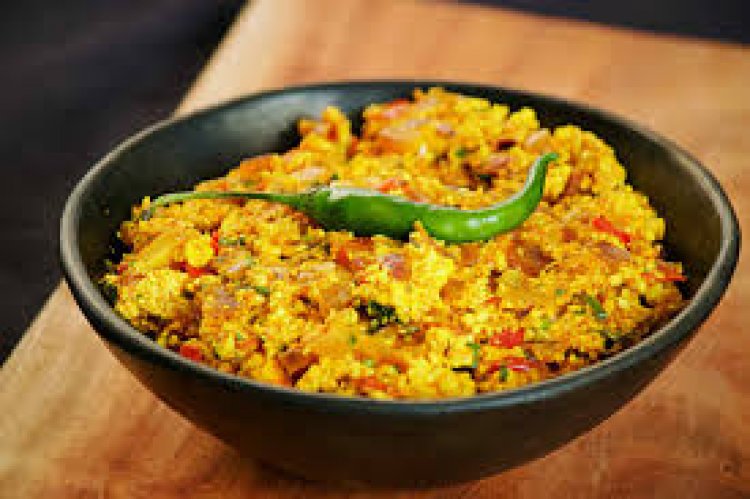 ढाबा स्टाइल पनीर भुर्जी बनाने की विधि