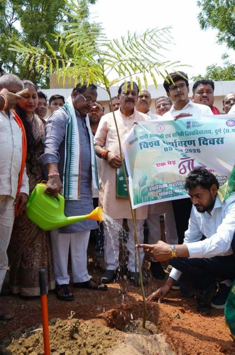 विश्व पर्यावरण दिवस पर “खेत बचाओ अभियान” का शुभारंभ