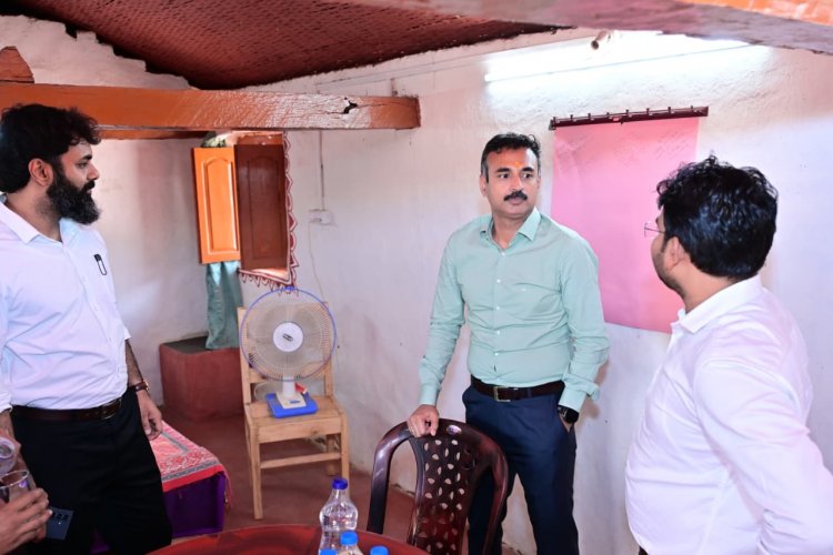 प्रभारी सचिव  अंकित आनंद ने केरे गांव के होमस्टे का किया अवलोकन