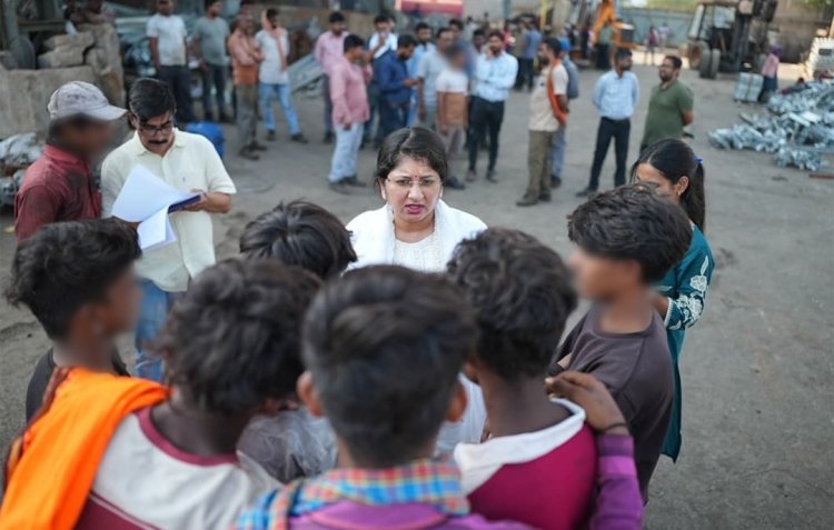 डॉ. वर्णिका शर्मा के नेतृत्व में बाल श्रम पर बड़ी कार्रवाई