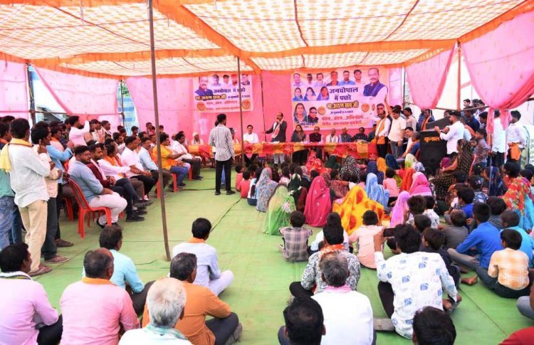 उप मुख्यमंत्री  अरुण साव ने 5 गांवों में लगाई चौपाल