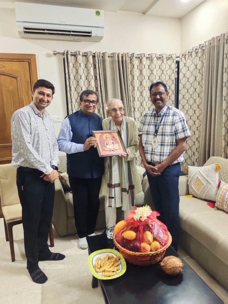आंजनेय विश्वविद्यालय ने पद्मश्री प्रो. प्रकाश चंद्र सूद का किया सम्मान, सात दशक की वैज्ञानिक साधना को मिला अभिनंदन