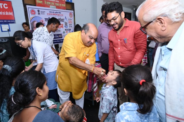 "हर बच्चे तक पहुंचे पोलियो की दो बूंद"— विधायक पुरन्दर मिश्रा ने किया जनभागीदारी का आह्वान