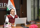 जेपी नड्डा ने केरल के स्वास्थ्य मंत्री के. मुरलीधरन के साथ वर्चुअल समीक्षा बैठक की