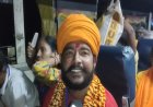 कड़े सुरक्षा इंतजामों के बीच जम्मू बेस कैंप से अमरनाथ यात्रियों का सातवां जत्था रवाना