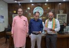  सभापति सूर्यकान्त राठौड़ ने नव नामांकित पार्षद एल्डरमेन अनिल सोनकर को पद की शपथ लेने पर दी हार्दिक शुभकामनाएं
