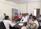बस स्टॉपेज व्यवस्था को लेकर जिला परिवहन कार्यालय में हुई बैठक