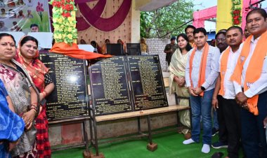 सरकार गांवों के समग्र विकास के लिए प्रतिबद्ध : राजस्व मंत्री  टंक राम वर्मा