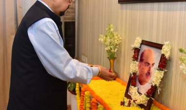 डॉ श्यामा प्रसाद मुखर्जी की जयंती पर राज्यपाल ने दी श्रद्धांजलि