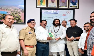 जिले की विशिष्ट पहचान विष्णुभोग चावल से मंत्री गुरु खुशवंत साहेब का सम्मान….