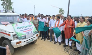 मनेंद्रगढ़ मेडिकल कॉलेज परिसर बना हरित विकास का प्रतीक