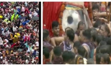 Breaking  पुरी रथ यात्रा में भारी भीड़ से भगदड़ जैसी स्थिति, एक की मौत, कई श्रद्धालु अस्पताल में भर्ती