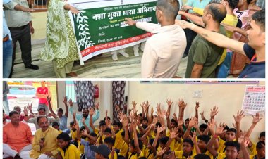 योग के माध्यम से  नशा मुक्ति  का संदेश, योग आयोग के अध्यक्ष ने दिलाई शपथ
