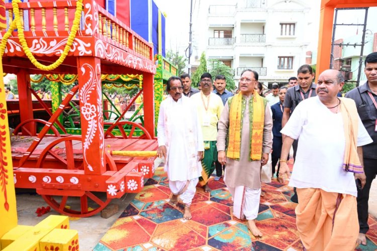 रथयात्रा हमारी आस्था, लोकसंस्कृति, सामाजिक समरसता और जनभागीदारी का जीवंत महापर्व : मुख्यमंत्री  विष्णुदेव साय