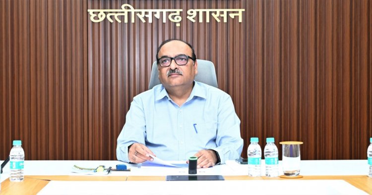 मुख्य सचिव  विकास शील ने गृह विभाग की राष्ट्रीय अपराध और अपराधी ट्रैकिंग नेटवर्क एवं सिस्टम संबंधी बैठक ली