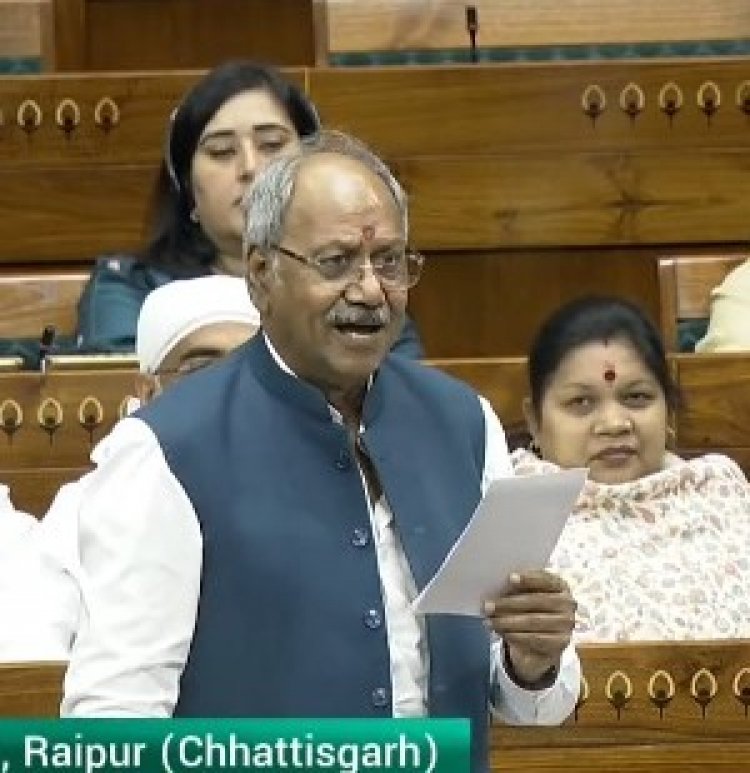 छत्तीसगढ़ के स्वास्थ्य ढांचे को सुदृढ़ करने संसद में गूंजी सांसद बृजमोहन अग्रवाल की आवाज