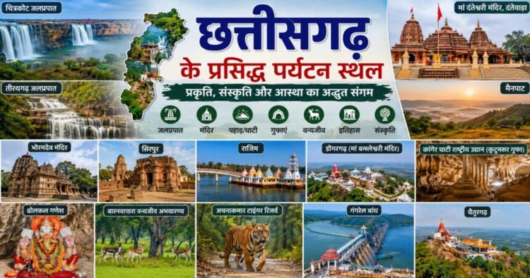 Chhattisgarh Tourism: झरनों से लेकर प्राचीन मंदिरों तक, बेहद खूबसूरत हैं छत्तीसगढ़ के ये पर्यटन स्थल
