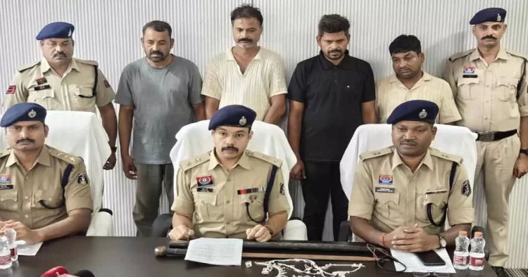 बलौदाबाजार में 12 लाख की ज्वेलरी लूट का खुलासा, अंतरराज्यीय गिरोह गिरफ्तार