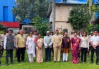 सिम्स बिलासपुर में धूमधाम से फहराया गया तिरंगा: अधिष्ठाता डॉ. रमणेश मूर्ति ने संविधान को आत्मसात करने का दिया संदेश