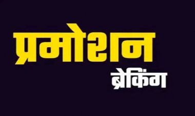 ब्रेकिंग : सहायक प्राध्यापकों को मिला प्रमोशन का तोहफा, चिकित्सा शिक्षा विभाग ने जारी किया आदेश……