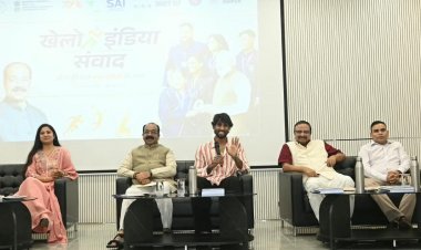 उप मुख्यमंत्री अरुण साव ‘खेलो इंडिया संवाद’ कार्यक्रम में हुए शामिल