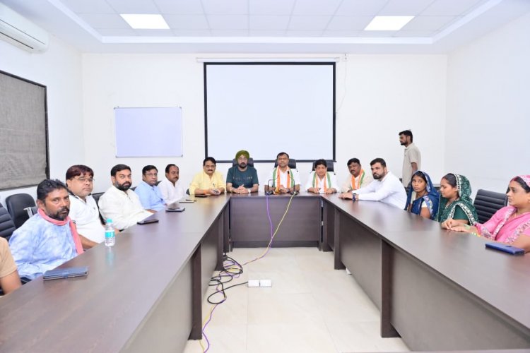 नकटी प्रभावितों के न्याय के लिए कांग्रेस का चरणबद्ध आंदोलन का ऐलान, पहले धरसींवा विधायक अनुज शर्मा के बंगले का होगा घेराव