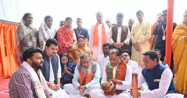 केंद्र व राज्य सरकार देश व प्रदेश के सर्वांगीण विकास के लिए प्रतिबद्ध: मुख्यमंत्री विष्णुदेव साय