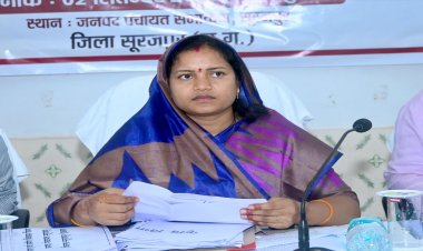 मंत्री राजवाड़े ने सूरजपुर और भैयाथान में विकासखंड स्तरीय समीक्षा बैठकों में योजनाओं की प्रगति की समीक्षा की