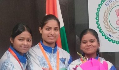 रायगढ़ की बेटियों ने अंतरराष्ट्रीय खेल मंच पर बढ़ाया देश का मान : वित्त मंत्री ओ.पी. चौधरी