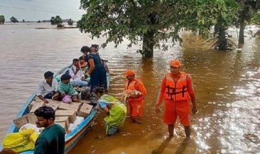 बाढ़ की चपेट में यूपी के 23 जिले, 16 हजार से ज्यादा लोगों का रेस्क्यू, जन-जीवन प्रभावित