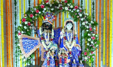 राज्यपाल रमेन डेका ने कृष्ण जन्माष्टमी के अवसर पर श्री बांके बिहारी मंदिर में की पूजा-अर्चना