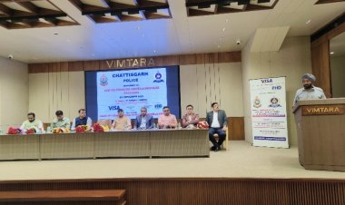 छत्तीसगढ़ पुलिस की विशेष कार्यशाला: साइबर व वित्तीय अपराधों की रोकथाम और त्वरित जांच के लिए "New Age Financial Crimes & Response Readiness" का आयोजन