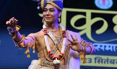 डॉ. मंजू ईलांग्बाम की मणिपुरी नृत्य प्रस्तुति में दिखा भाव, लय और नृत्य का मनोहारी संगम