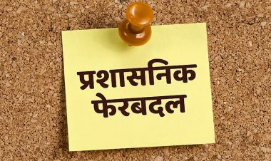 ब्रेकिंग : राजस्व विभाग में बड़े पैमाने पर फेरबदल, 60 पटवारियों के हुए तबादले, देखें जंबो ट्रांसफर लिस्ट…!!