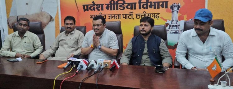 भाजपा ओबीसी मोर्चा के प्रदेश महामंत्री अशोक सिन्हा ने पत्रकार वार्ता में दी जानकारी