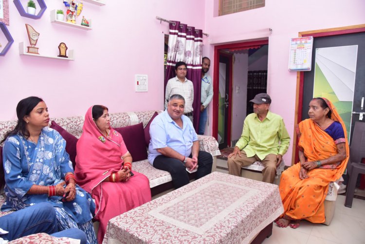 हर जरूरतमंद परिवार को सम्मानजनक आवास उपलब्ध कराना सरकार की प्राथमिकताः मंत्री  राजेश अग्रवाल