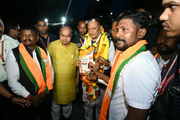 विधायक पुरन्दर मिश्रा के नेतृत्व में उत्कल समाज ने मुख्यमंत्री साय का जताया आभार