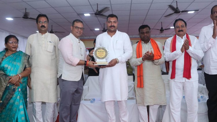 ‘युवा उड़ान’ कार्यक्रम में युवाओं को देश निर्माण में सक्रिय भूमिका निभाने विधायक श्री नेताम ने किया आह्वान